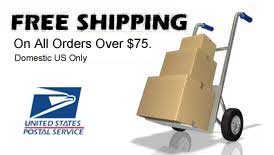Free shipping on orders over $75!